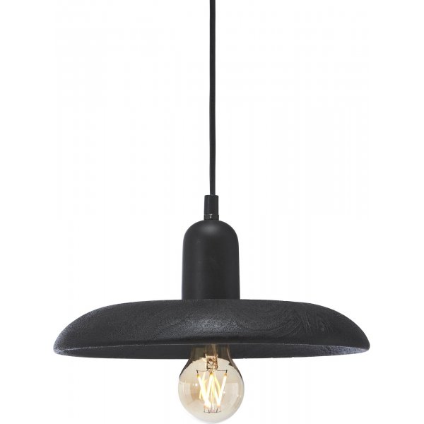 Bliss plafond-/raamlamp - Rustiek zwart - 28 cm