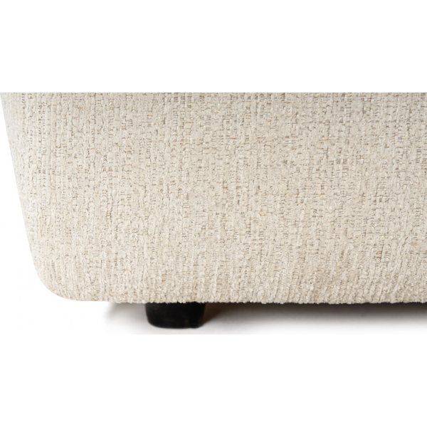 More 2-sits soffa med ppet avslut vnster - Cream