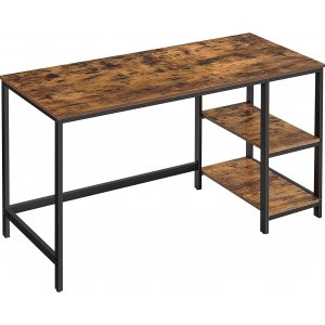 Bureau Osman 140 x 60 cm - Marron/noir