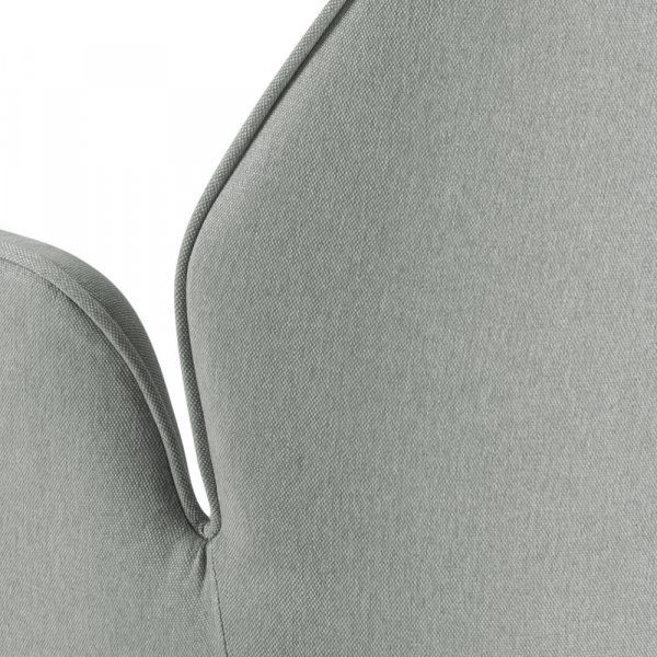 Chaise structure Aura - Gris clair/chne