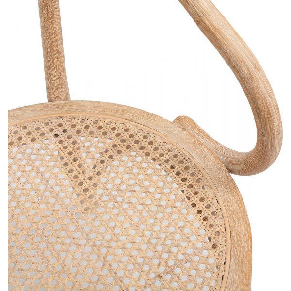 Danderyd No.30 karmstol bjtr - Whitewash / Rotting + Textilrengring fr mbler