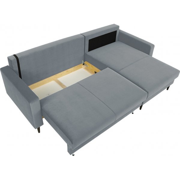 Rimi slaapbank - Grijs Rimi slaapbank - Grijs