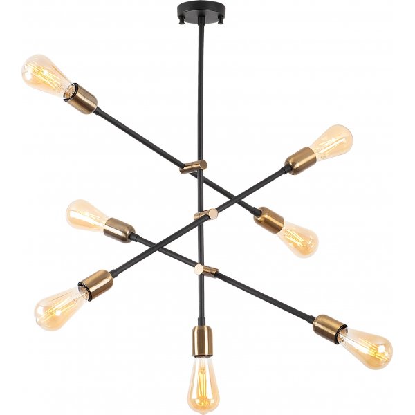 Beste Plafondlamp 10350 - Zwart/antiek