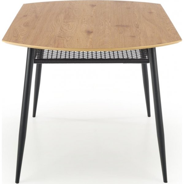 Table à manger Rankin 160 cm - Chêne/noir Table à manger Rankin 160 cm - Chêne/noir