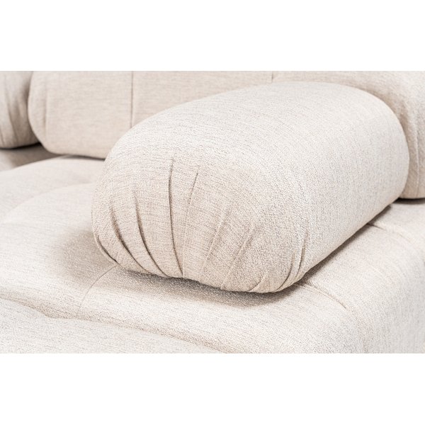 Canapé divan Blanca - Marron clair Canapé divan Blanca - Marron clair