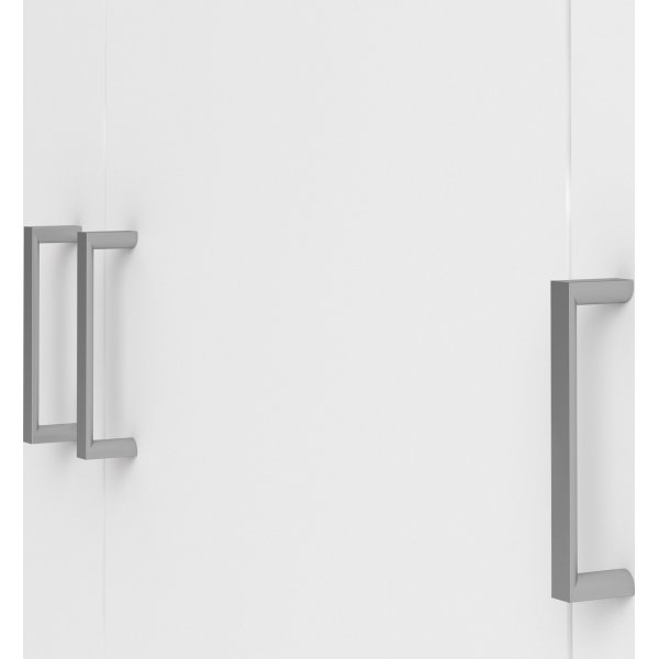 Space garderob med 3 drrar - Vit