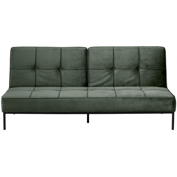 Canap-lit Perugia 2,5 places - Vert fonc