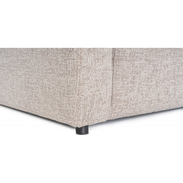 Canapé divan latéral gauche - Gris clair Canapé divan latéral gauche - Gris clair