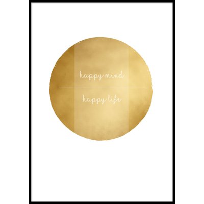 HAPPY MIND - Poster 50x70 cm