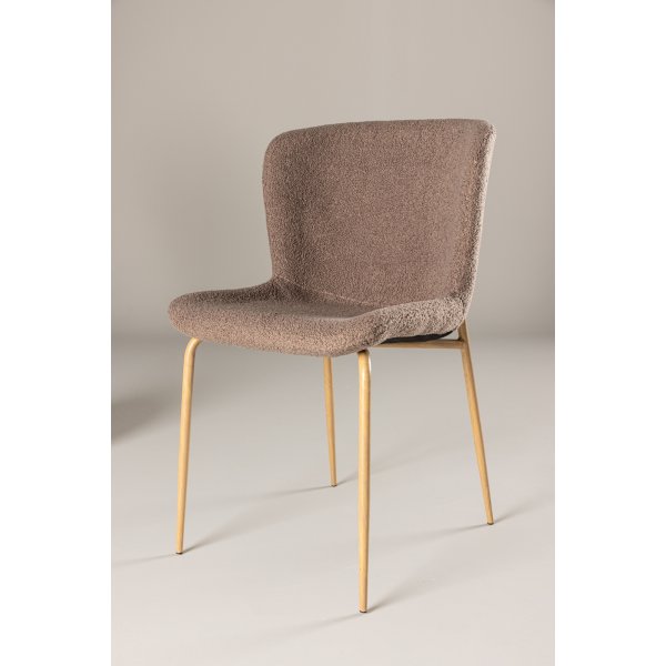 Modesto matstol - Brun boucle Modesto matstol - Brun boucle