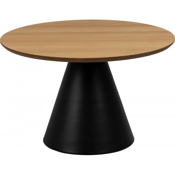 Table basse Soli 65 cm - Chne/noir