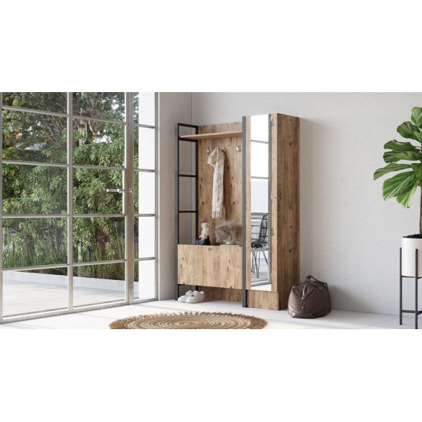 Meuble d'entrée en métal 15 - Pin Meuble d'entrée en métal 15 - Pin