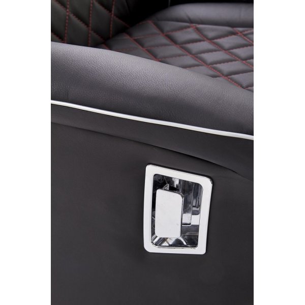 Reclinerfåtölj svart / röd - Camaro lyx Reclinerfåtölj svart / röd - Camaro lyx