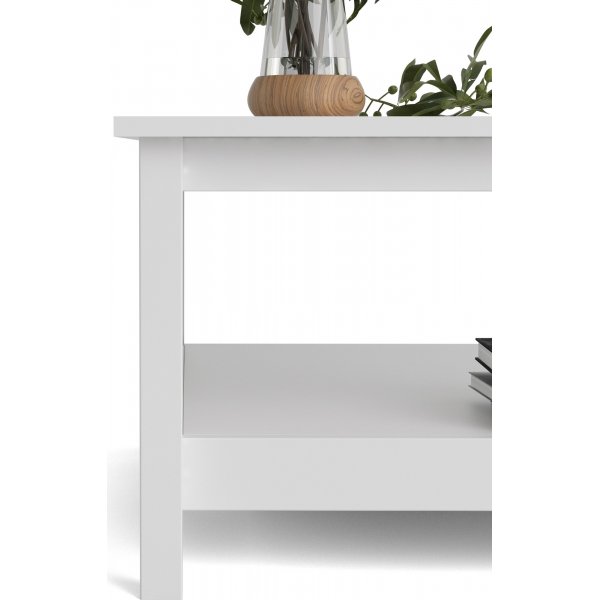 Table basse Madrid 81 x 81 cm - Blanc Table basse Madrid 81 x 81 cm - Blanc