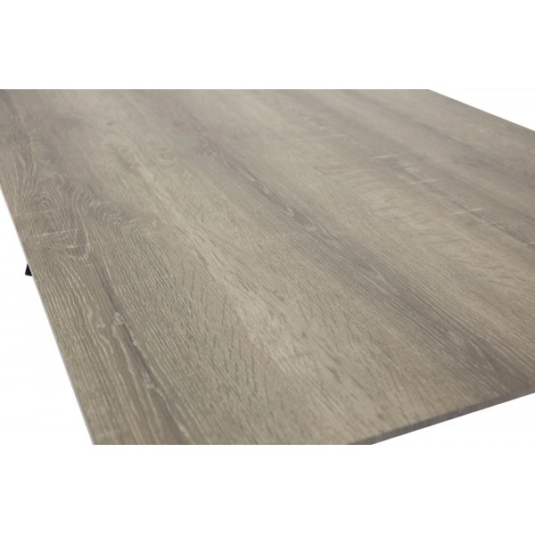 Matbord 180x90 cm - Ek/svart Matbord 180x90 cm - Ek/svart