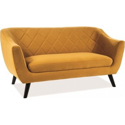 Molly 2- sits soffa - Orange sammet