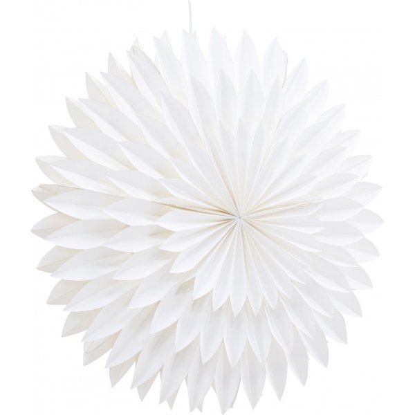 Storlien adventssjrna 60 cm - Vit