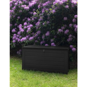 Dubrovnik dynbox 146,5 x 61 cm 490 liter - Svart plast Dubrovnik dynbox 146,5 x 61 cm 490 liter - Svart plast
