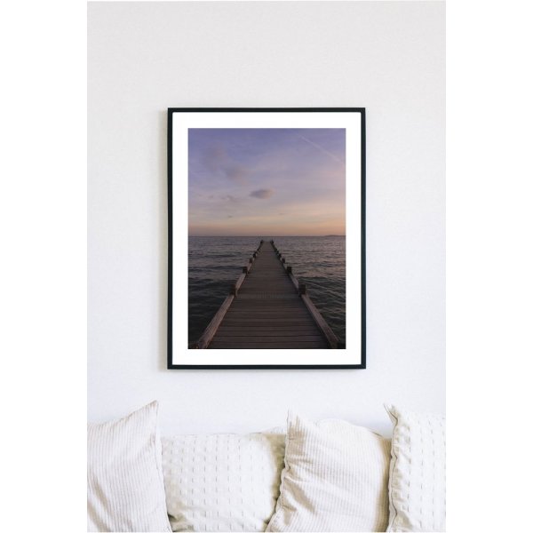 Posterworld - Motiv Purple pier - 70x100 cm Posterworld - Motiv Purple pier - 70x100 cm