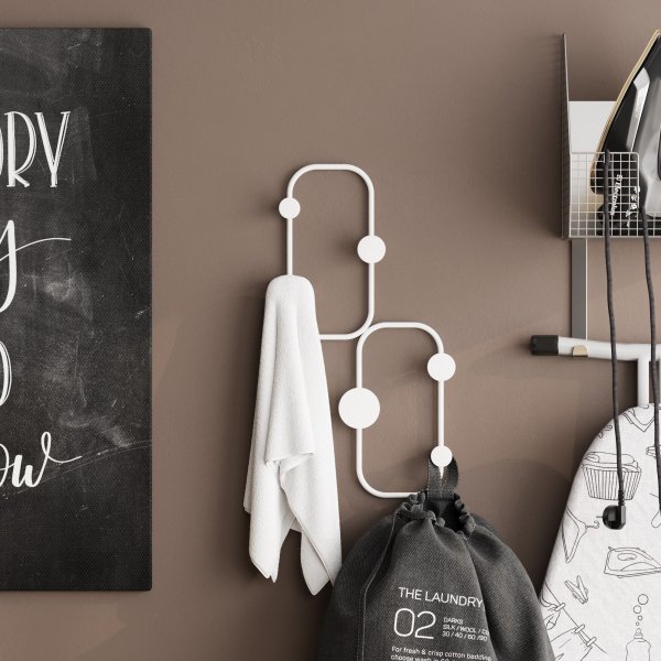 Cintre Coccinelle - Blanc