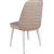 Jaffa eetkamerstoelen set - Creme/wit