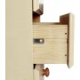 Richmond smal byr med 5 ldor - Brun/grddvit