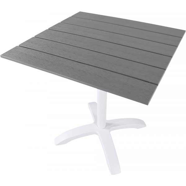 Colorado cafèbord - Grå/Vit Colorado cafèbord - Grå/Vit