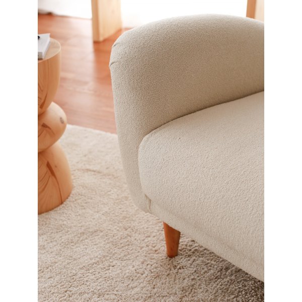 Fauteuil Teddy - Blanc Fauteuil Teddy - Blanc