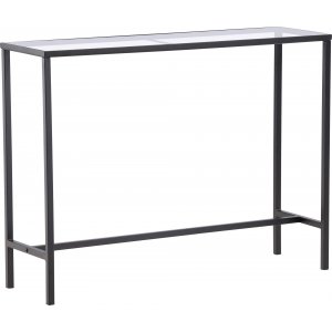 Dipp consoletafel 100 x 30 cm - Zwart