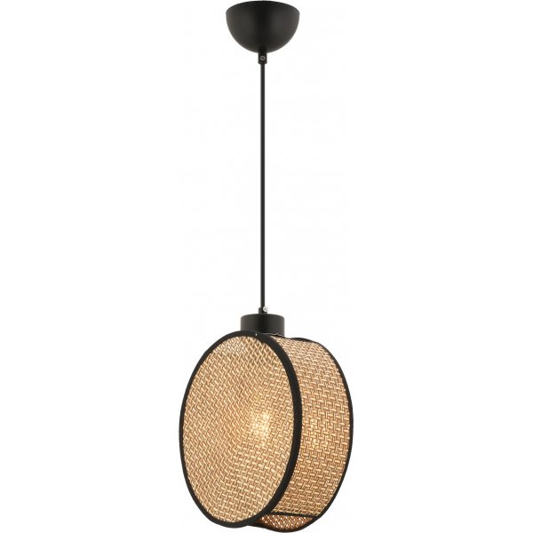 Drum taklampa - Beige/svart