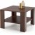 Table basse carre Pacey 70 x 70 cm - Noyer