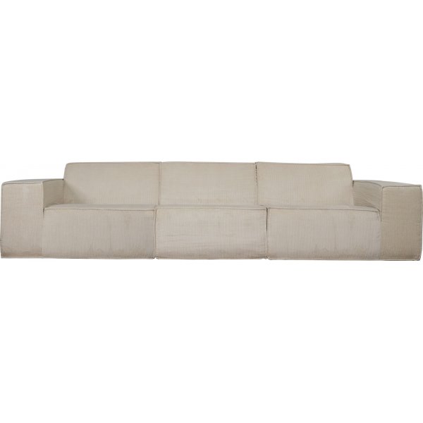 Soffa 310 cm bred i beige manchester Soffa 310 cm bred i beige manchester