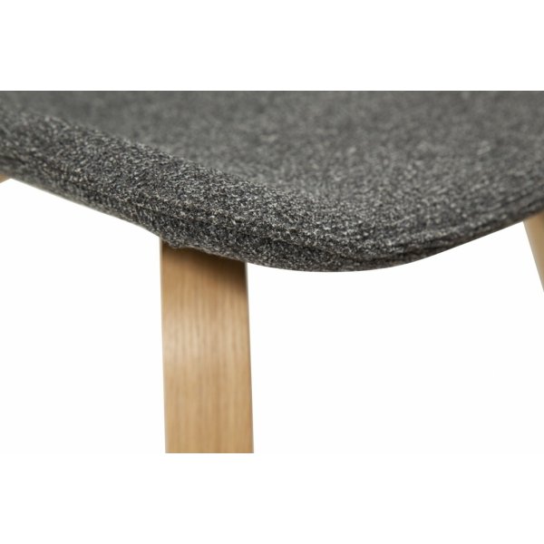 Chaise de salle à manger Glee - Boucle grise Chaise de salle à manger Glee - Boucle grise