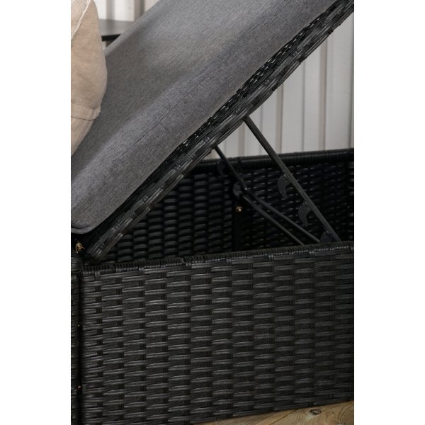 Quad solsäng - Svart Quad solsäng - Svart