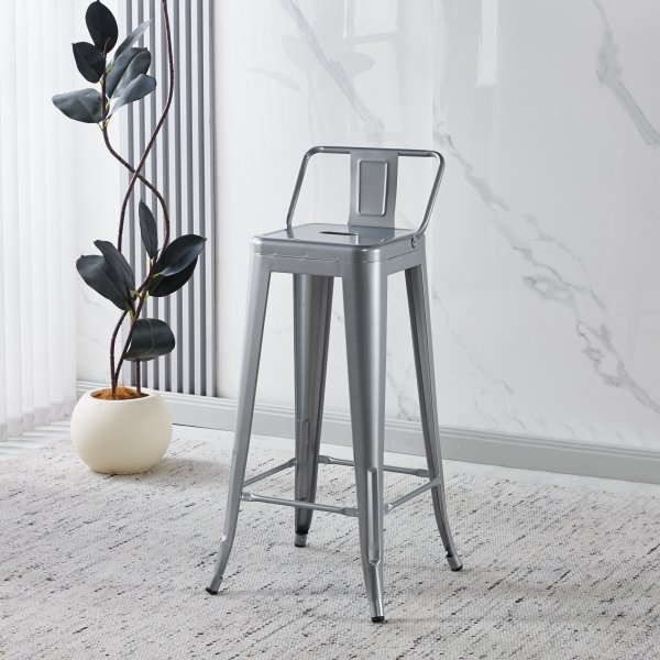 Iris barstol i metall - Sitthöjd 76 cm Iris barstol i metall - Sitthöjd 76 cm