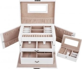 Carat smyckeskrin - Vit Carat smyckeskrin - Vit