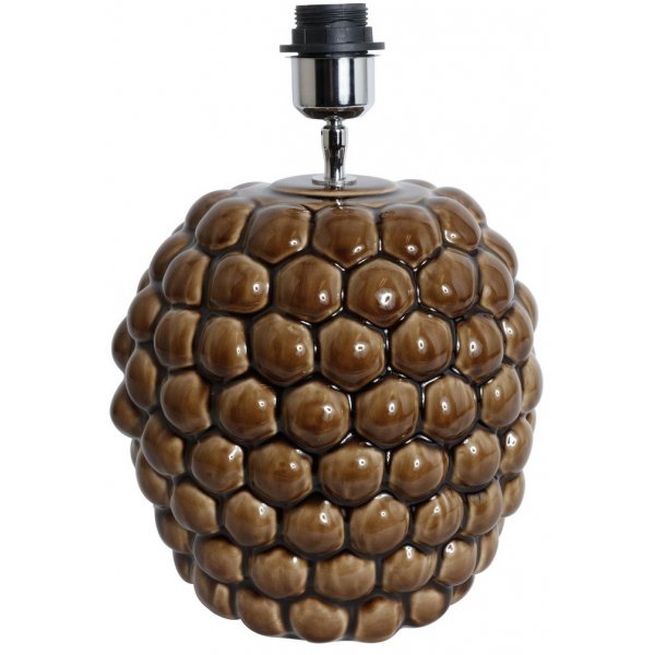 Big Bouble lampfot H32 cm - Brun (Glansig)