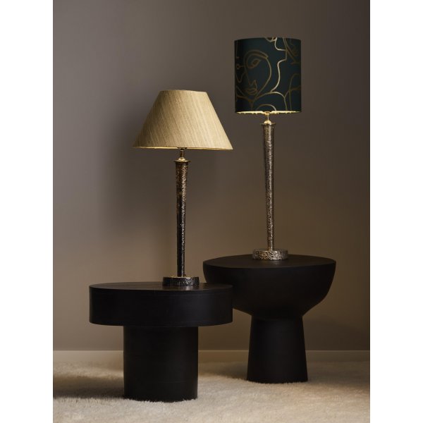 Pied de lampe Bob - Chrome noir Pied de lampe Bob - Chrome noir