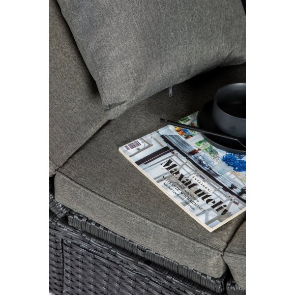 Nopy solsäng - Svart/Grå Nopy solsäng - Svart/Grå