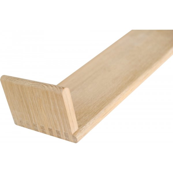 Circus wandplank - Wit gepigmenteerd eikenhout Circus wandplank - Wit gepigmenteerd eikenhout