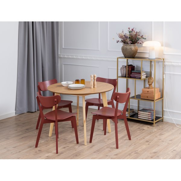 Chaise de salle  manger Roxby - Marron