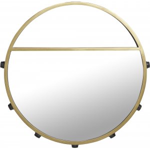 Lampe miroir Bea - Noir/dor - 60 cm
