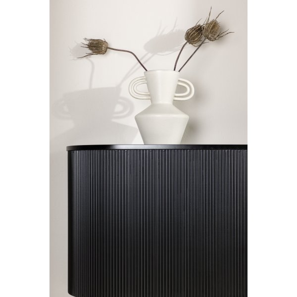 Loca wandhangende bijzettafel 120 x 45 cm - Zwart Loca wandhangende bijzettafel 120 x 45 cm - Zwart