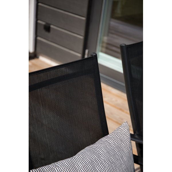 Chaise de position de repos - Noir Chaise de position de repos - Noir