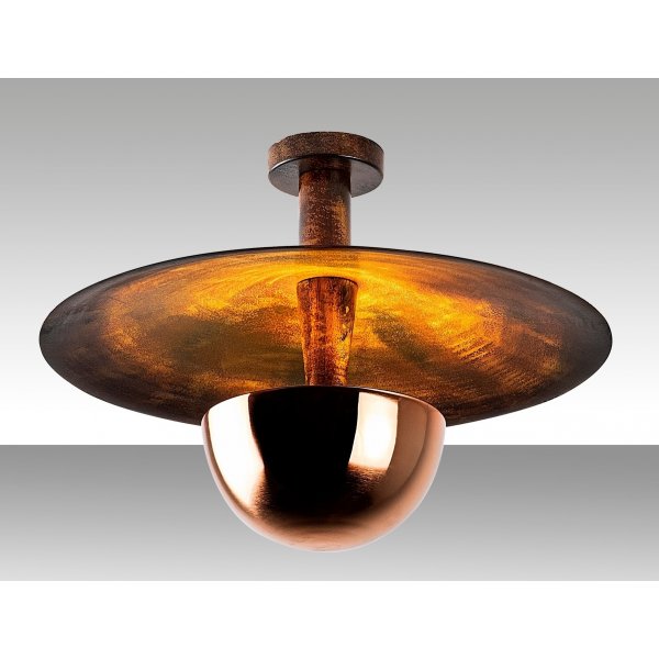 Plafonnier Kurt Ø48 cm - Cuivre Plafonnier Kurt Ø48 cm - Cuivre