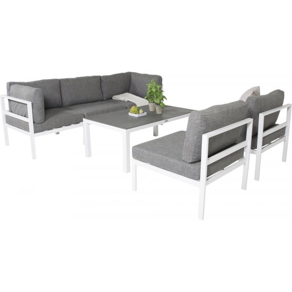 Copacabana soffgrupp - Vit/Gr