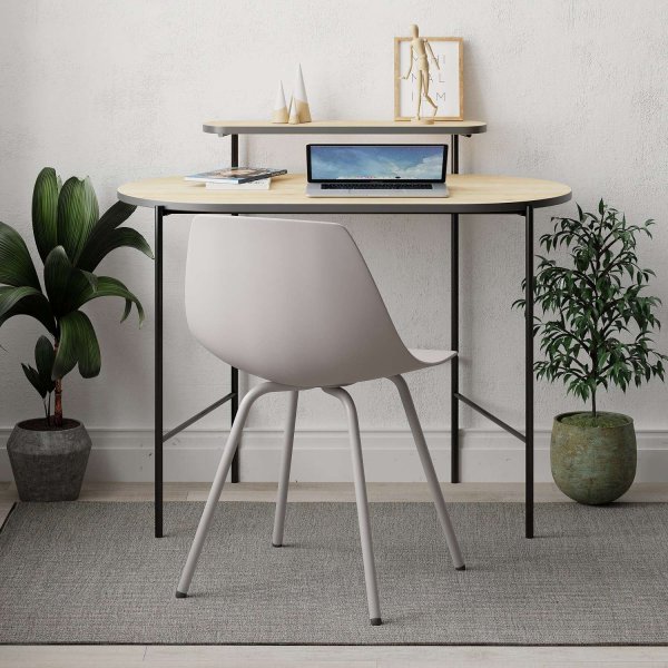 Lob skrivbord 100x72 cm - Ek