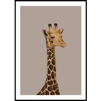 GIRAFFE - Poster 50x70 cm