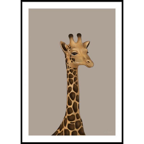 GIRAFFE - Poster 50x70 cm