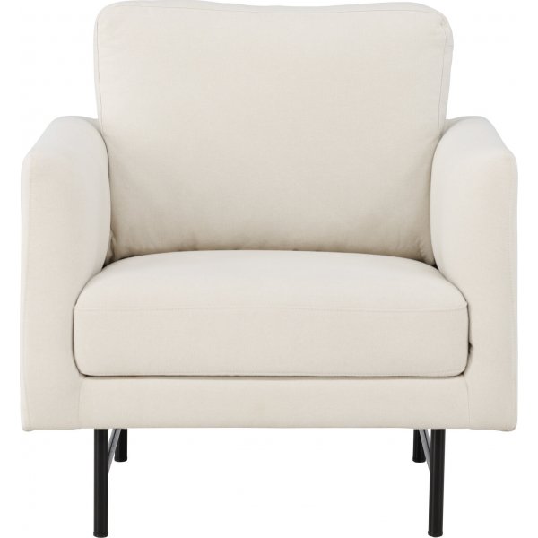 Sky fåtölj - Vit/svart Sky fåtölj - Vit/svart